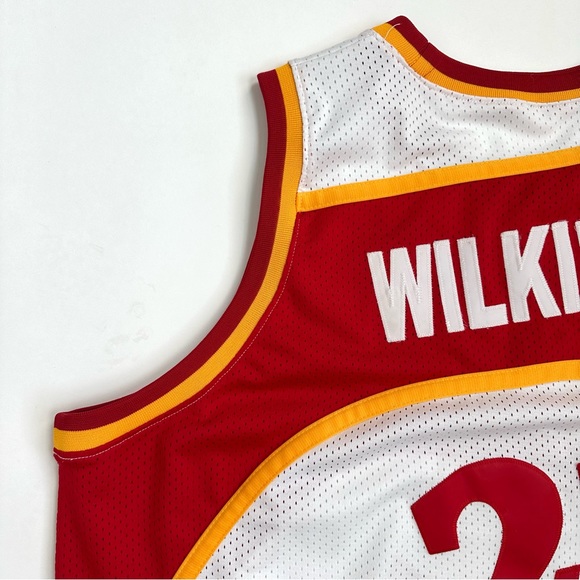 Atlanta Hawks Dominique Wilkins Mitchell Ness 1986-87 Vintage Jersey USA XXL - Picture 6 of 15
